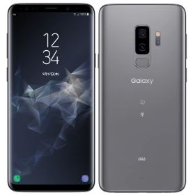 【中古】Aランク 【目立った傷や汚れなし】SIMロック解除済み 元au SAMSUNG Galaxy S9+ SCV39 チタニウム グレー ネットワーク利用制限〇(白ロム) 送料無料