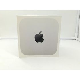 【未使用】Apple Mac mini M4(CPU:10C/GPU:10C) 16GB/256GB シルバー MU9D3J/A (M4・2024)【札幌】保証期間３ヶ月