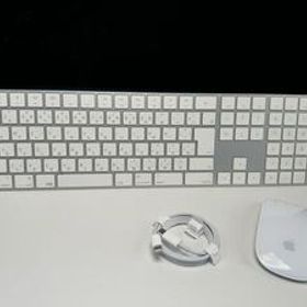 S3140) Apple アップル Mac用 A1843 A1296 純正 マジックキーボード マジックマウス 動作OK（壬3）
