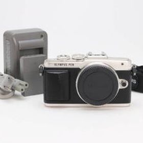 B+ (並品) Olympus オリンパス PEN E-PL7 シルバー ボディ シャッター数 3,880枚 初期不良返品対応 111-100