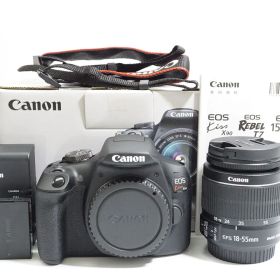 L052015)Canon EOS Kiss X90 ボディ EF-S 18-55mm ズーム レンズ セット デジタル 一眼レフ カメラ キャノン