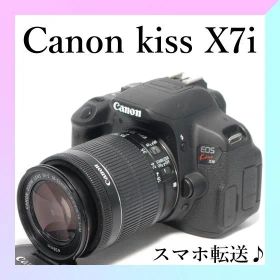 ✨Canon Kiss X7i✨レンズキット✨静音STMレンズ付✨一眼レフカメラ