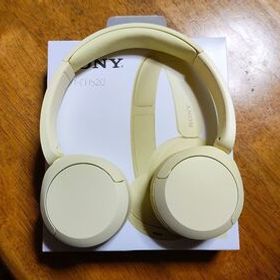 SONY ワイヤレスヘッドホン WH-CH520 イエロー／送料込み