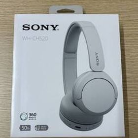 175★ソニー SONY WH-CH520 ワイヤレス ヘッドセット ホワイト White Made for iPhone 中古美品 動作未確認
