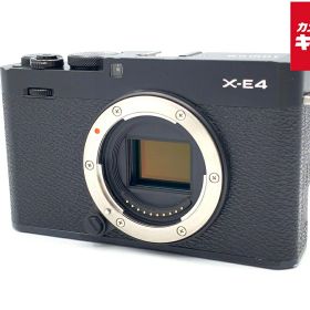 【中古】 【並品】 フジフイルム X-E4 ボディ ブラック 【ミラーレス一眼】 【6ヶ月保証】
