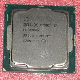 4コア8スレッド Core i7 7700K LGA1151