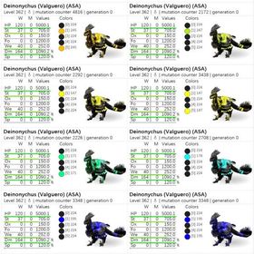 🎨 ヘリコプリオン全16カラー✨ 即納OK／高レベル・高ステ個体も多数出品中！ | ARK Survival Evolvedのアカウントデータ、RMTの販売・買取一覧