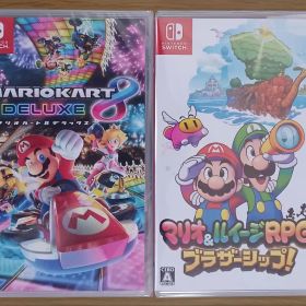 【セット】マリオカート8 デラックス☆新品☆ルイージマンション2 HD