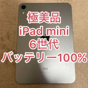 最終価格 iPad mini 6世代 スペースグレイ バッテリー100%
