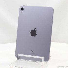 〔中古品〕 iPad mini 第6世代 256GB パープル MK7X3J／A Wi-Fi【297】