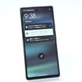 【液晶美品】Softbank SIMフリー Google Pixel6a 128GB セージ