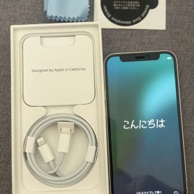 美品Apple iPhone 12miniホワイト 本体 128GB 75%