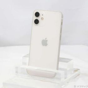 〔中古品〕 iPhone12 mini 128GB ホワイト MGDM3J／A SoftBank【305】