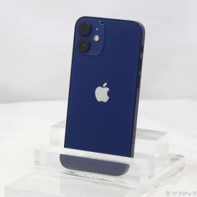 〔中古品〕 iPhone12 mini 256GB ブルー MGDV3J／A SIMフリー【297】