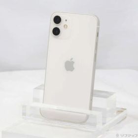 〔中古品〕 iPhone12 mini 64GB ホワイト MGA63J／A SIMフリー【377】