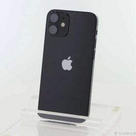 〔中古品〕 iPhone12 mini 256GB ブラック MGDR3J／A SIMフリー【276】