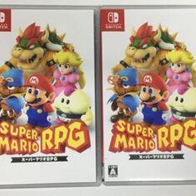 S11-111-037▲【中古/送料無料】Nintendo Switch(ニンテンドースイッチ) スーパーマリオＲＰＧ ゲームソフト 2点セット ※動作OK