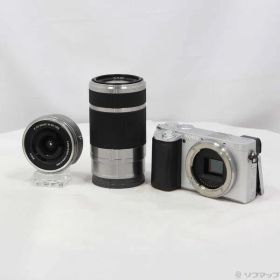 〔中古品〕 α6400 ILCE-6400Y ダブルズームレンズキット シルバー【305】
