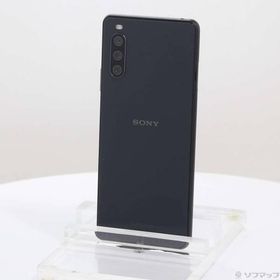 〔中古〕SONY(ソニー) Xperia 10 III Lite 64GB ブラック XQ-BT44 楽天 SIMフリー〔262-ud〕