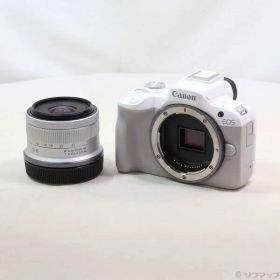 〔中古品〕 EOS R50 RF-S18-45 IS STM レンズキット ホワイト【305】