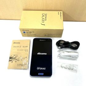 docomo GALAXY J SC-02F ブルー スマホ