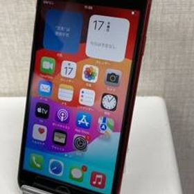 iPhoneSE(第3世代)/64GB/レッド★バッテリー87% ジャンク品