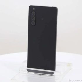 〔中古品〕 Xperia 10 V 128GB ブラック XQ-DC44 楽天 SIMフリー【262】