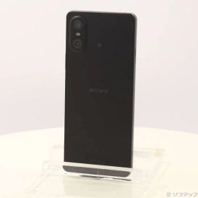 〔中古品〕 Xperia 10 VI 128GB ブラック SOSBA3 Softbank SIMフリー【352】
