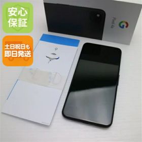 【中古】超美品 SoftBank Google Pixel 4a 128GB ジャストブラック スマホ 中古土日祝発送 即日発送