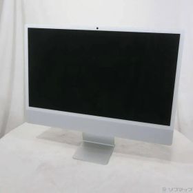 〔中古品〕 iMac 24-inch Late-2024 MWUU3J／A Apple M4 10コアCPU_10コアGPU 16GB SSD256GB シルバー 〔15.7 Sequoia〕【258】