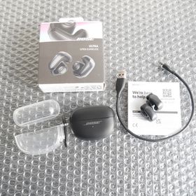 送料無料 即納可 BOSE ボーズ 高性能高音質オープンイヤーイヤフォン イヤホン Ultra Open Earbuds 良品 ブラック