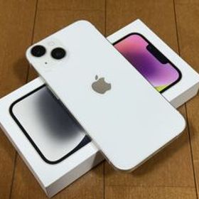 iPhone 14 128GB スターライト SIM フリー バッテリー 99%