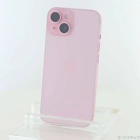 〔中古品〕 iPhone15 128GB ピンク MTMJ3J／A SIMフリー【262】