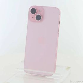 〔中古品〕 iPhone15 128GB ピンク MTMJ3J／A SIMフリー【297】