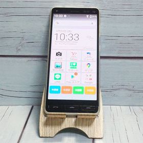 Y!mobile かんたんスマホ2 A001KC シルバー 955