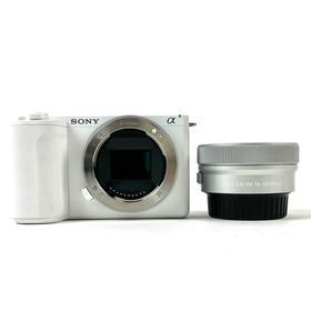 ソニー VLOGCAM ZV-E10 II パワーズームレンズキット ZV-E10M2K W ホワイト 中古(ミラーレス一眼)