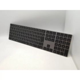 【中古】Apple Magic Keyboard（2018/テンキー付き/A1843） - 日本語（JIS） スペースグレイ MRMH2J/A【高崎モントレー】保証期間1週間
