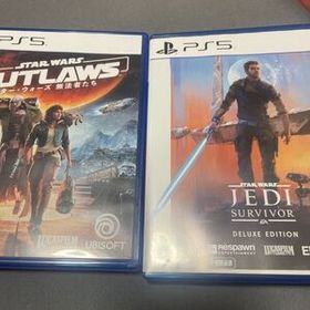 PS5ソフト スターウォーズ 無法者たち [スタンダードエディション]中古 2本セット まとめ売り JEDI