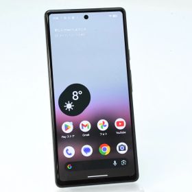 【液晶美品】SIMフリー Google Pixel6a 128GB チョーク