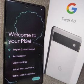 Google Pixel 6a ホワイト 本体 バッテリー交換済み