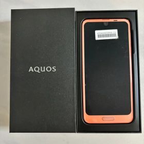新品未使用ピンクのAQUOSR2スマートフォン