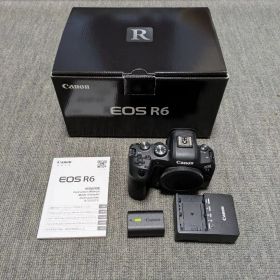 Canon EOS R6 ボディとその付属品