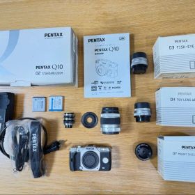 【12/7までの限定価格】PENTAX Q10とレンズ類のセット販売