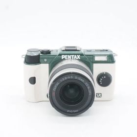 【中古】(ペンタックス) PENTAX Q10 ズームキツト メタルグリーン/ホワイト 089