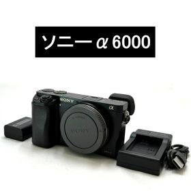 【中古】ソニー α6000 ボディ ブラック [ILCE-6000 B]
