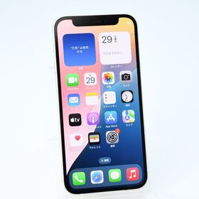 【動作可＊電池100 %＊美品】 au SIMフリー iPhone12 mini 64GB ホワイト