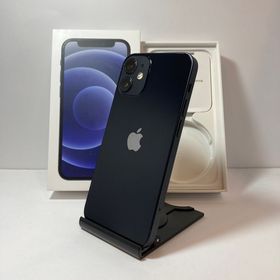 【画面美品】iPhone 12mini 128GB SIMフリーブラック ◆全国送料無料◆■8675