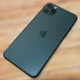 極美品 iPhone 11 Pro Max 256 GB ミッドナイトグリーン