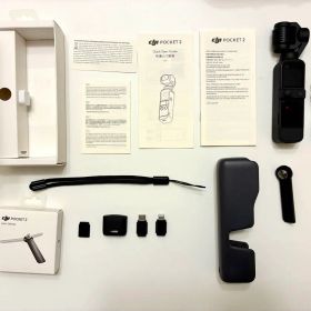 DJI Pocket 2 アクションカメラ 本体＋マイクロ3脚付き