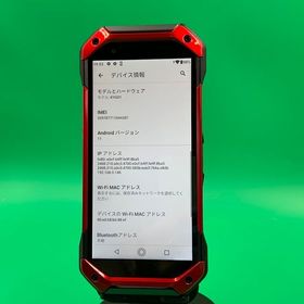 ★美品 TORQUE 5G 128GB レッド SIMフリー 最大容量良好 KDDI ○